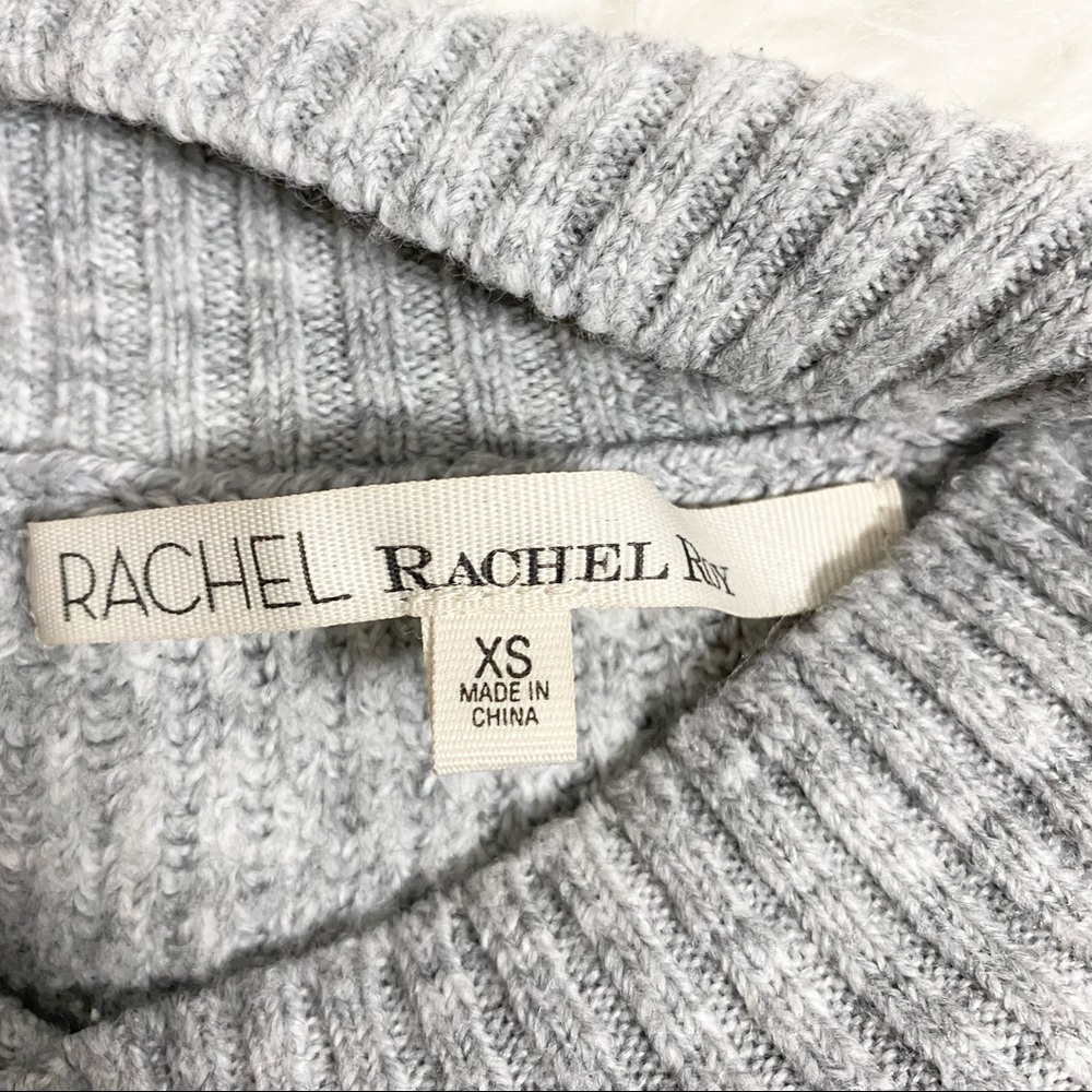 RACHEL ROY Gray Flared Sleeve Sweater - Picture 6 of 6